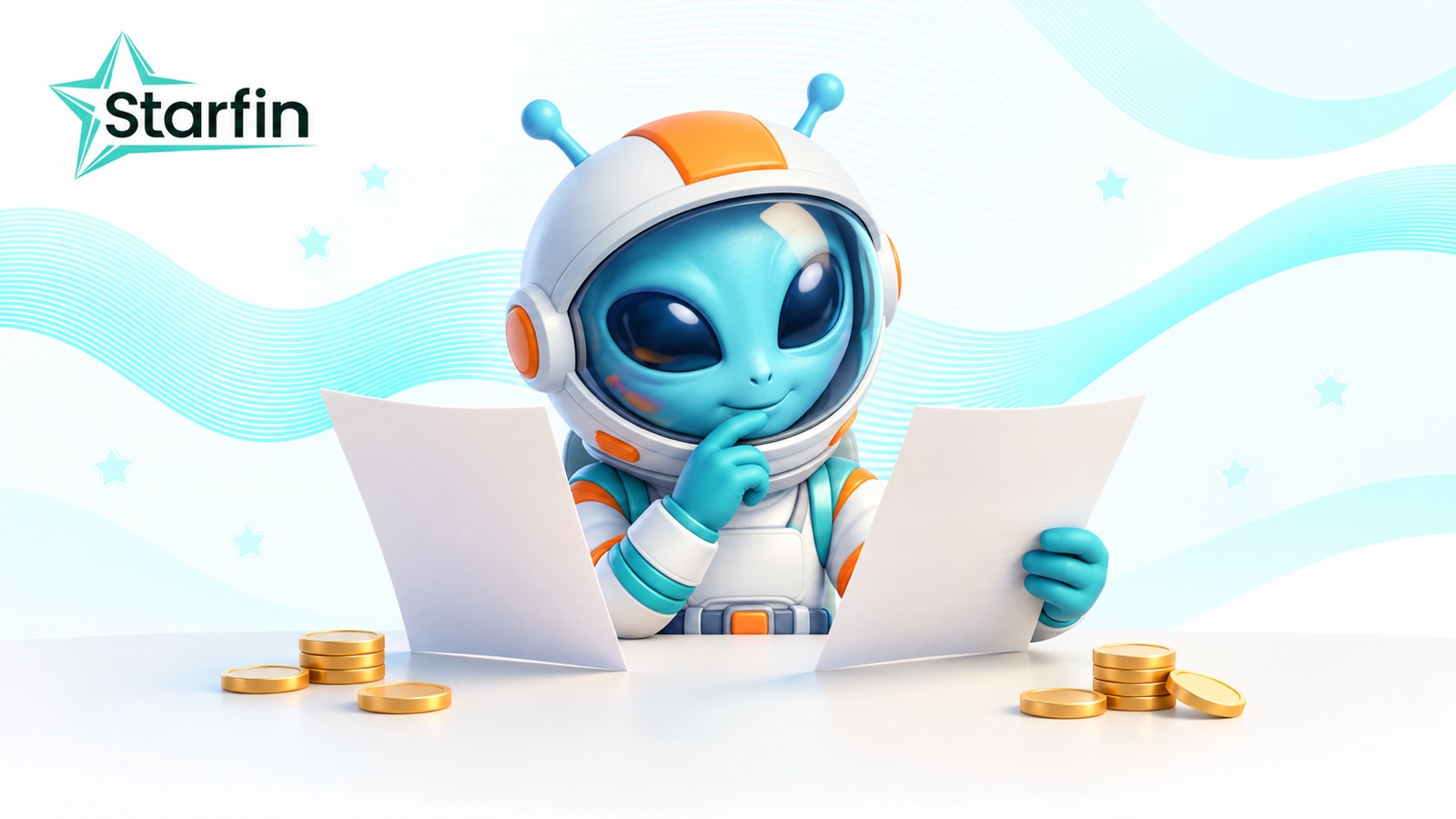 Повторний кредит у Starfin: персонаж Starfin перевіряє умови
