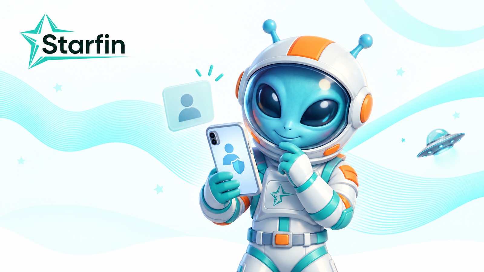 Проблеми зі входом у Starfin: персонаж Starfin перевіряє телефон